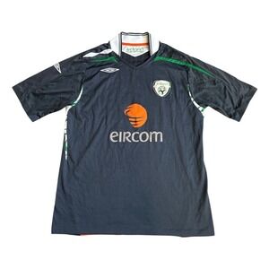 IRELAND FOOTBALL SHIRT SOCCER JERSEY UMBRO MEN'S SIZE XL